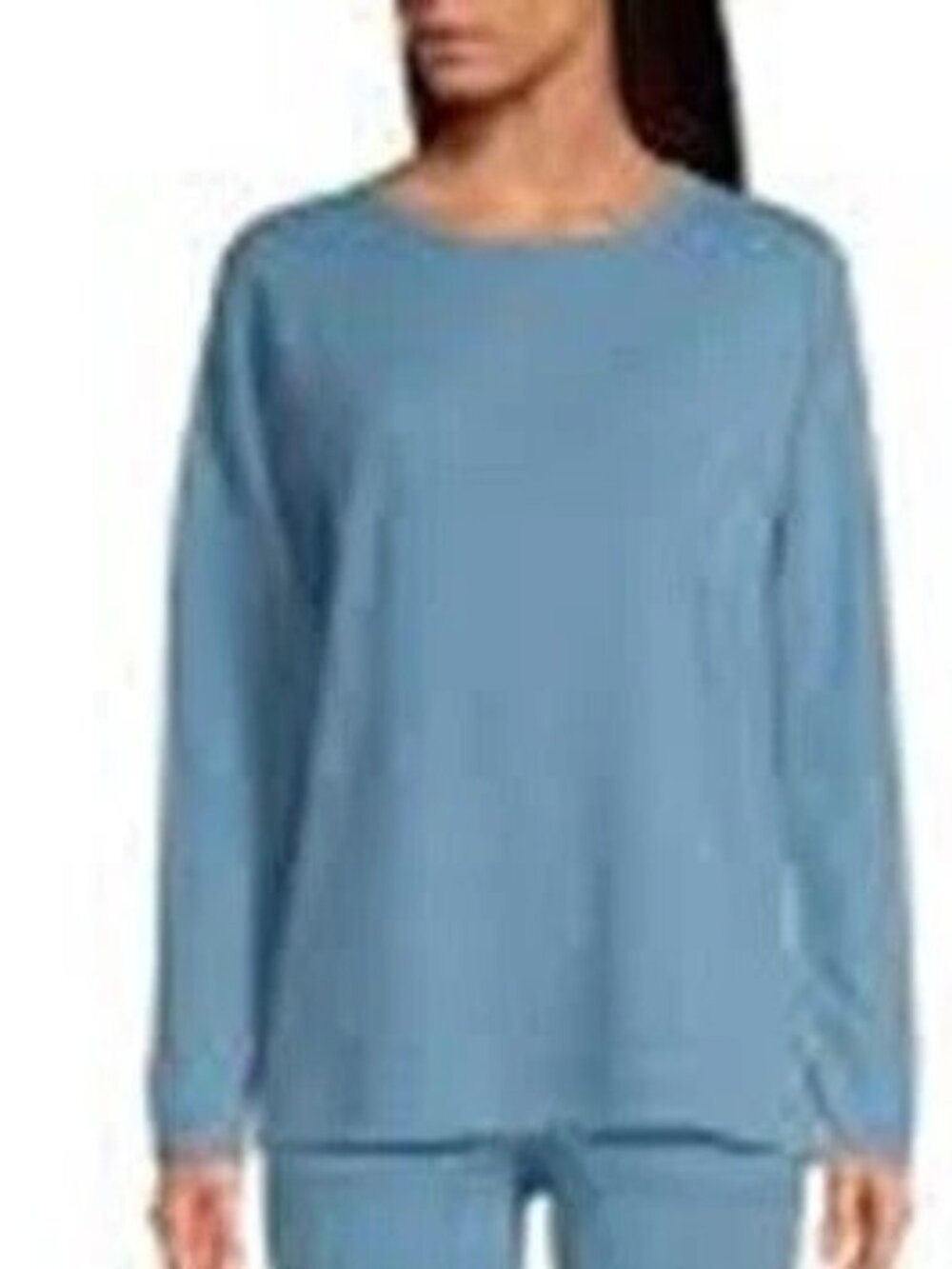 NWT Van Winkle & CO. Luxury Cashmere Ocean Oversized Coordinating Lounge Top